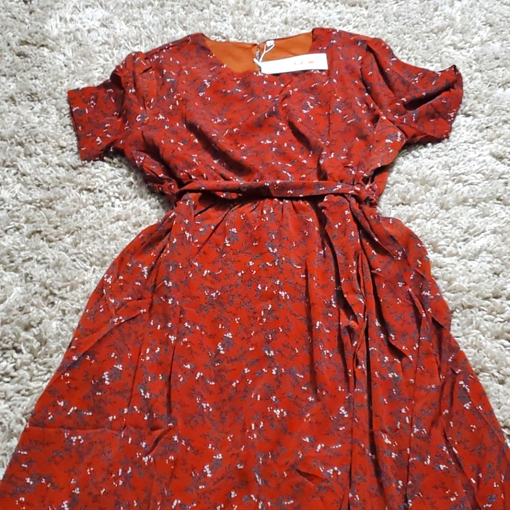 Petallush wrap around dress